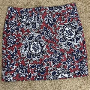 Loft Outlet floral print skirt